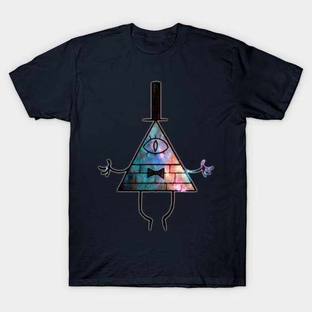 Spacey Mindscape T-Shirt by Schrebelka